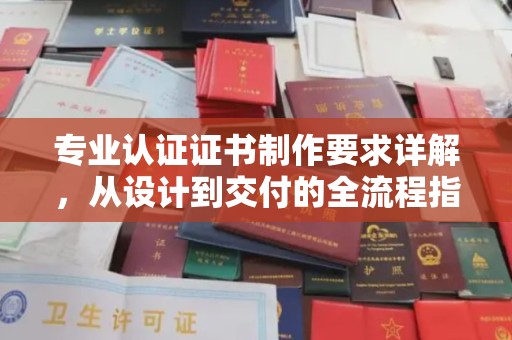 蔚县专业认证证书制作要求详解，从设计到交付的全流程指南