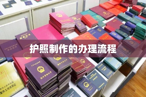 蔚县护照制作的办理流程